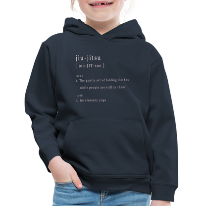 Jiu-Jitsu - Kid‘s Hoodie - navy