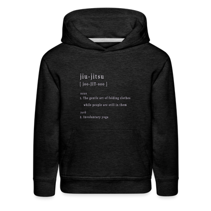 Jiu-Jitsu - Kid‘s Hoodie - charcoal grey