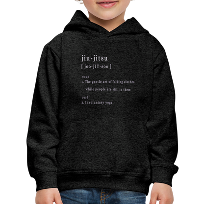 Jiu-Jitsu - Kid‘s Hoodie - charcoal grey