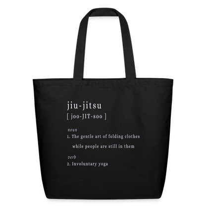Jiu-Jitsu - Eco-Friendly Cotton Tote - black