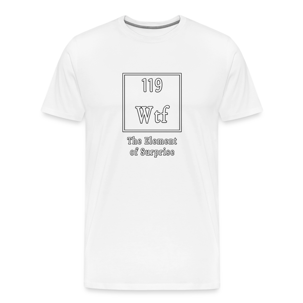 Wtf - Unisex T-Shirt - white