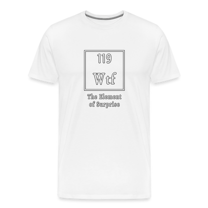 Wtf - Unisex T-Shirt - white