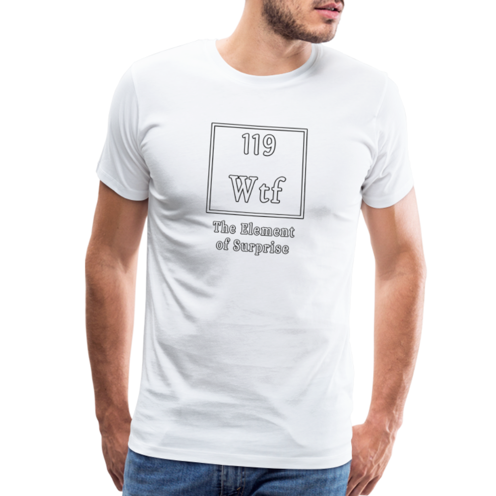 Wtf - Unisex T-Shirt - white