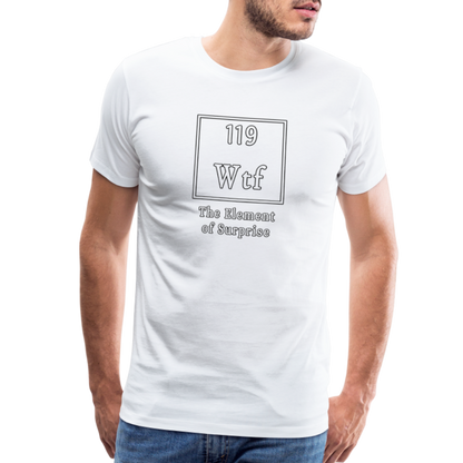 Wtf - Unisex T-Shirt - white