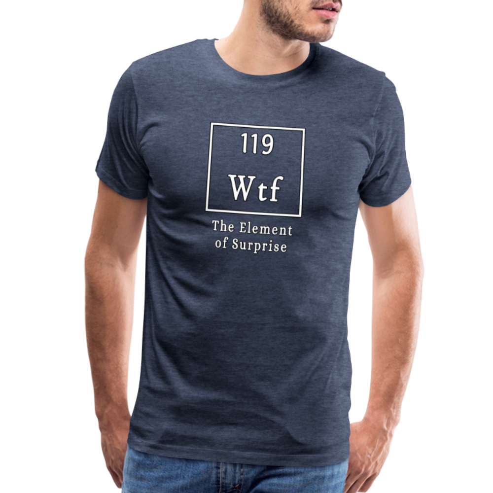 Wtf - Unisex T-Shirt - heather blue