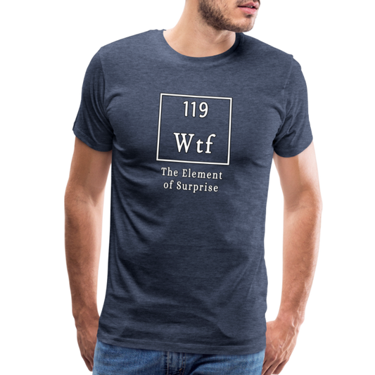 Wtf - Unisex T-Shirt - heather blue