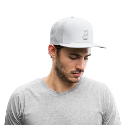 WTF - Snapback Baseball Cap - white