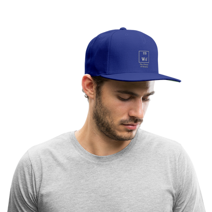 WTF - Snapback Baseball Cap - royal blue