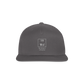 WTF - Snapback Baseball Cap - dark grey