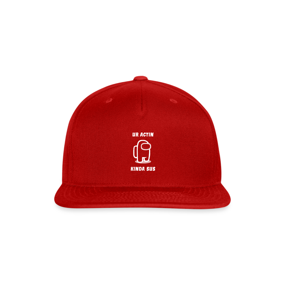 Sus - Snapback Baseball Cap - red