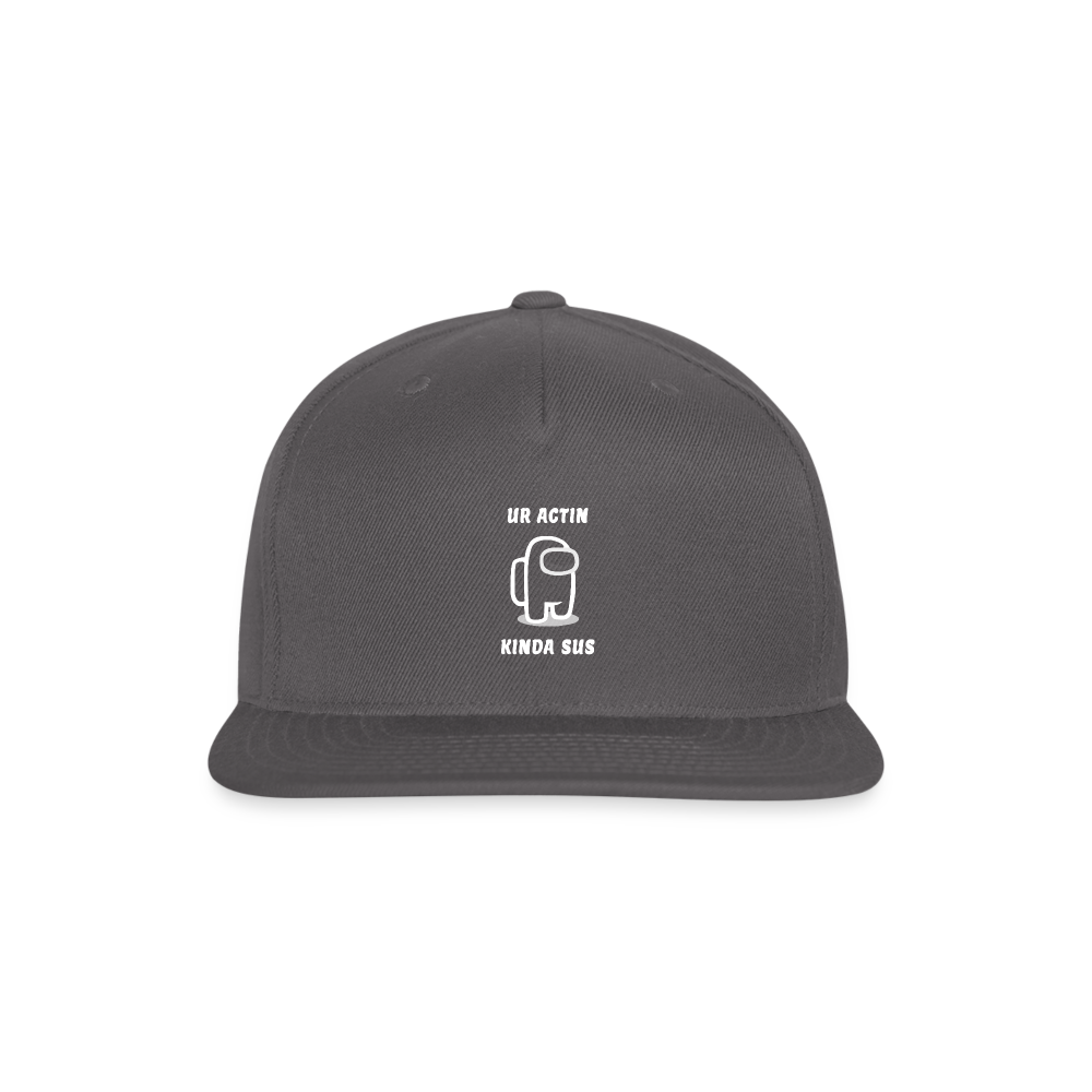 Sus - Snapback Baseball Cap - dark grey