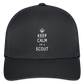 Scout Keep Calm - Flexfit Fitted Baseball Cap - charcoal