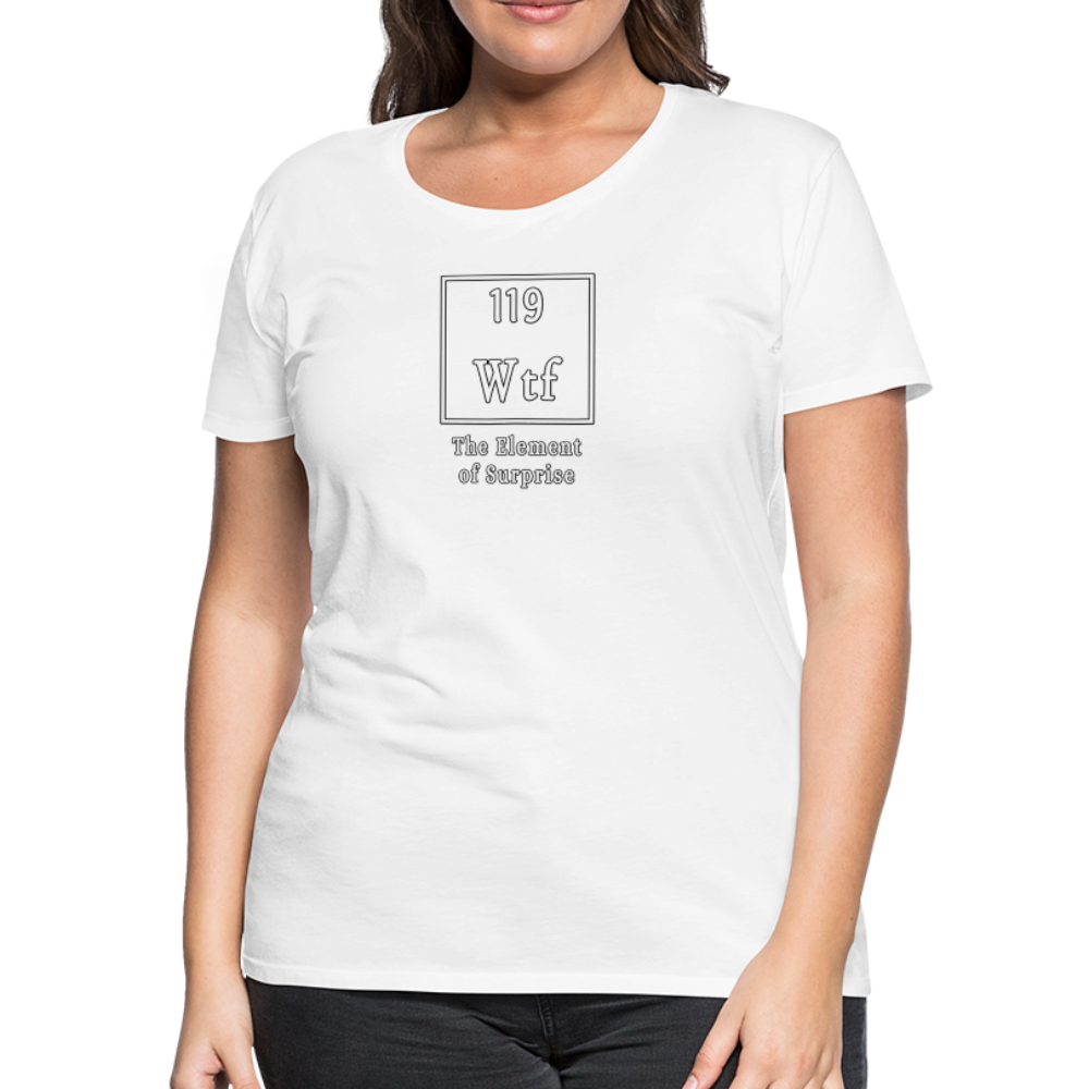 WTF - Women’s T-Shirt - white