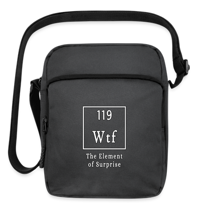 WTF - Upright Crossbody Bag - charcoal grey