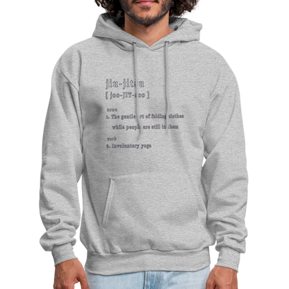 Jiu Jitsu - Unisex Hoodie - heather gray