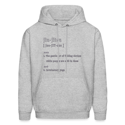 Jiu Jitsu - Unisex Hoodie - heather gray