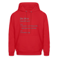 Jiu Jitsu - Unisex Hoodie - red