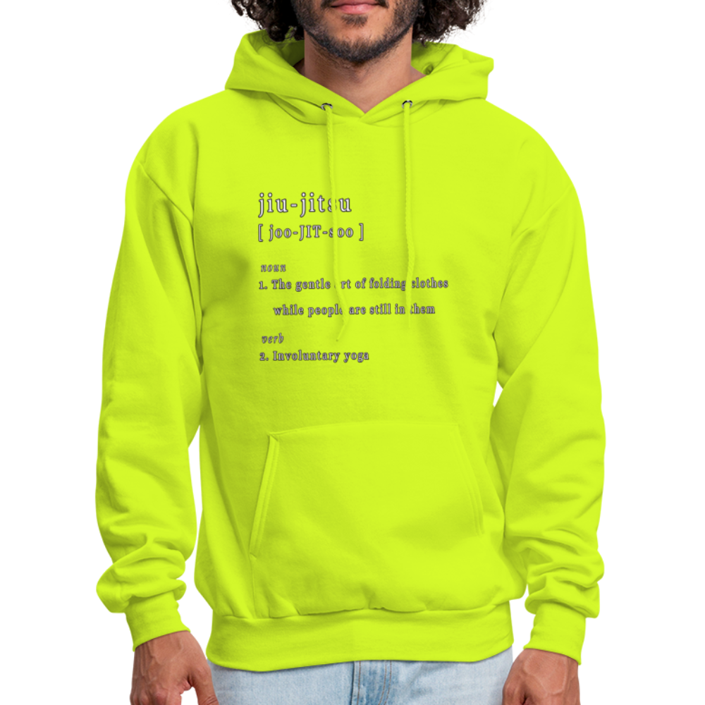 Jiu Jitsu - Unisex Hoodie - safety green