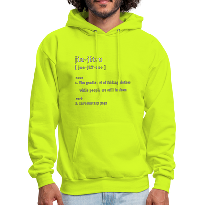 Jiu Jitsu - Unisex Hoodie - safety green