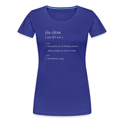 Jiu-jitsu - Women’s T-Shirt - royal blue