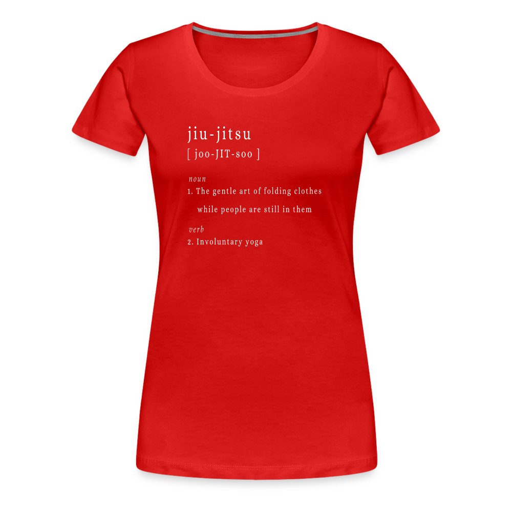 Jiu-jitsu - Women’s T-Shirt - red