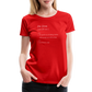 Jiu-jitsu - Women’s T-Shirt - red