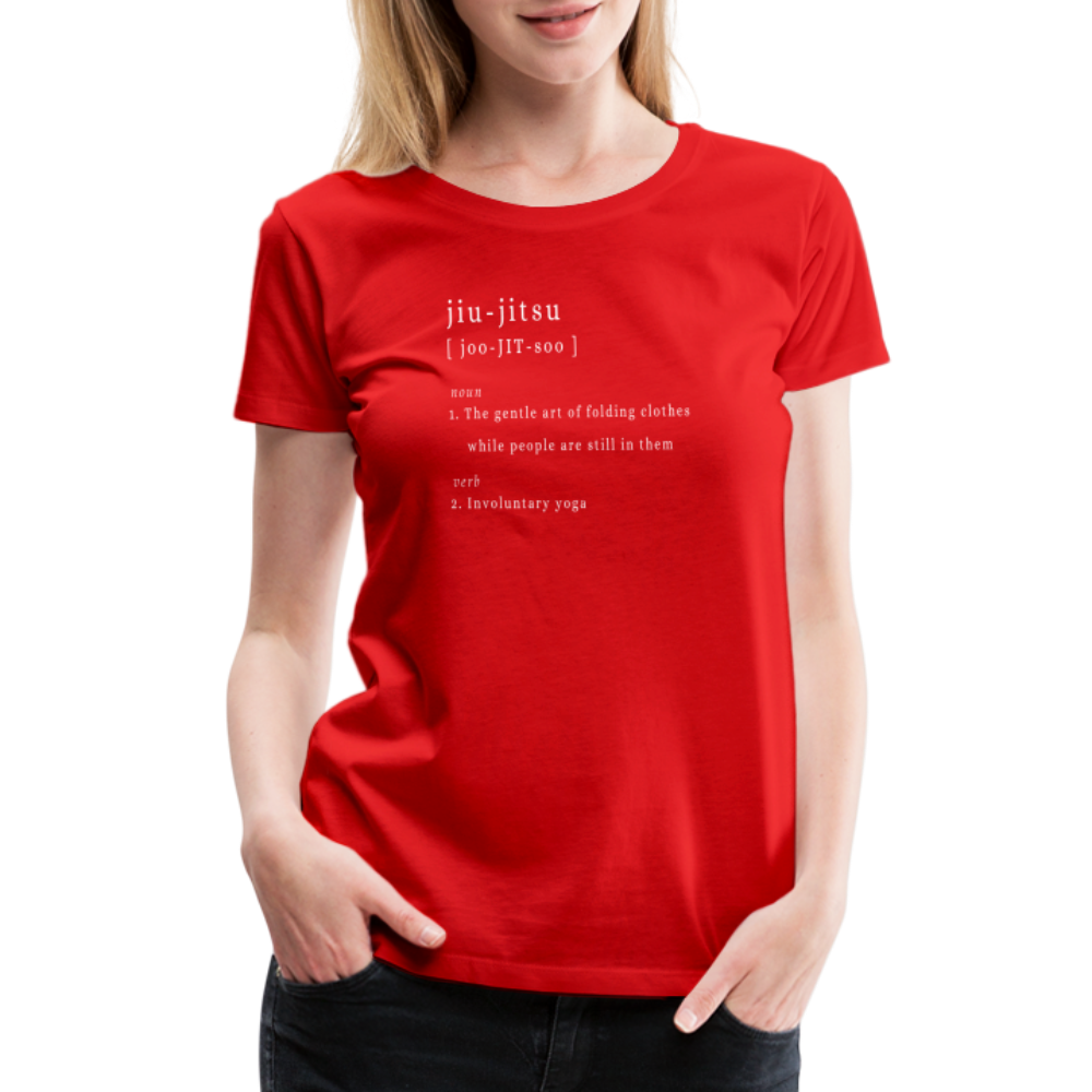 Jiu-jitsu - Women’s T-Shirt - red