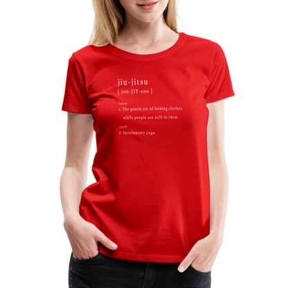 Jiu-jitsu - Women’s T-Shirt - red