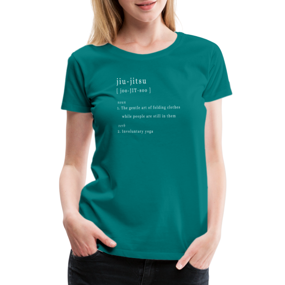 Jiu-jitsu - Women’s T-Shirt - teal