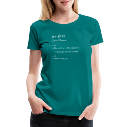 Jiu-jitsu - Women’s T-Shirt - teal