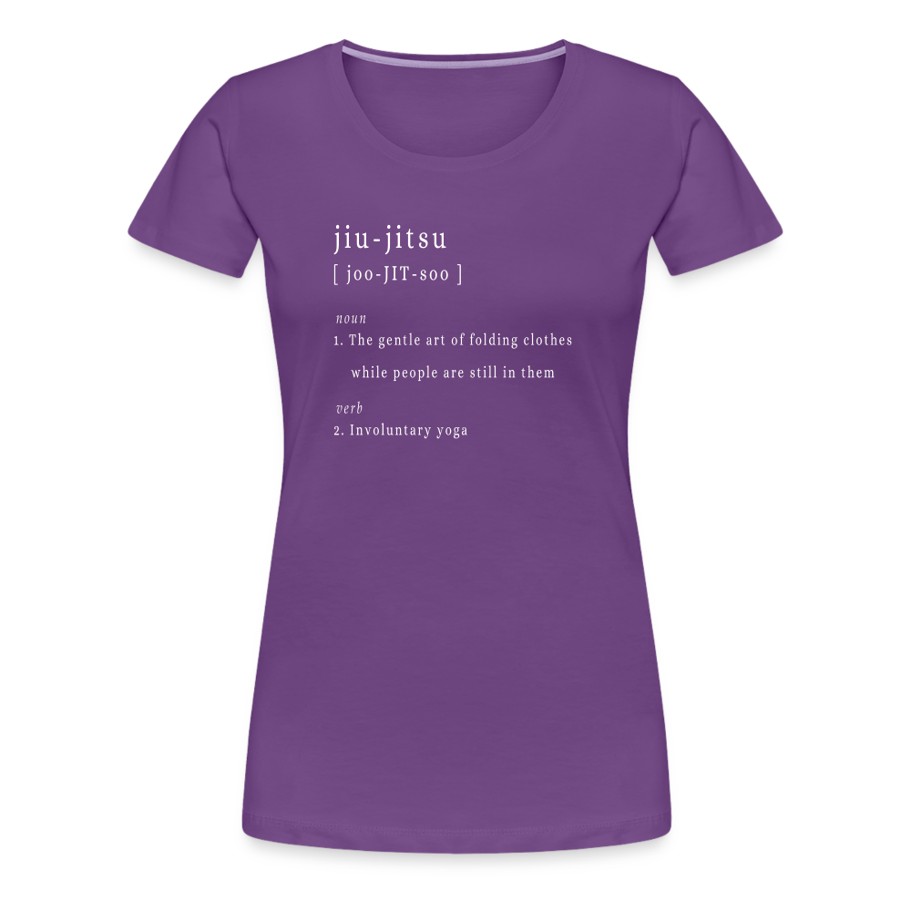 Jiu-jitsu - Women’s T-Shirt - purple