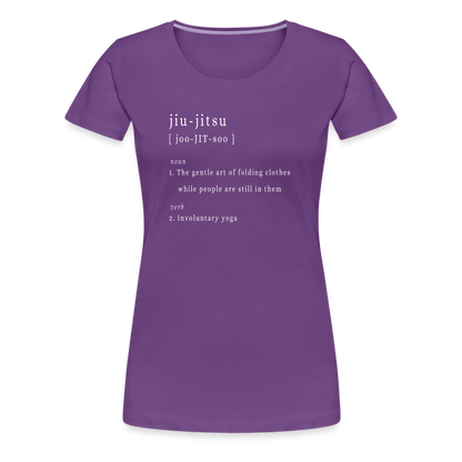 Jiu-jitsu - Women’s T-Shirt - purple