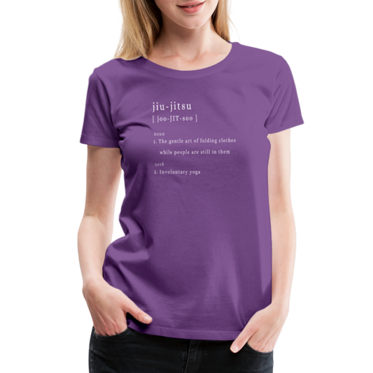 Jiu-jitsu - Women’s T-Shirt - purple