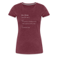 Jiu-jitsu - Women’s T-Shirt - heather burgundy