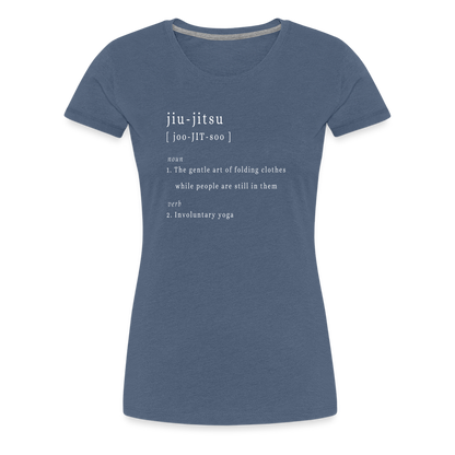 Jiu-jitsu - Women’s T-Shirt - heather blue