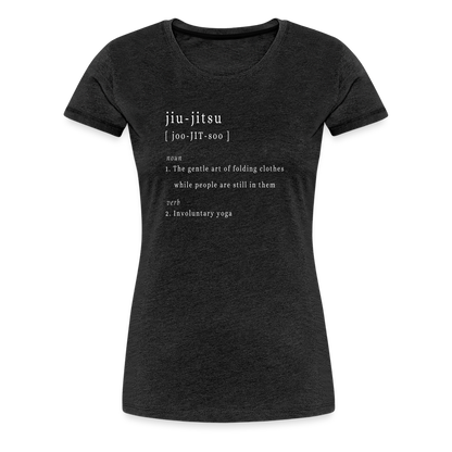 Jiu-jitsu - Women’s T-Shirt - charcoal grey