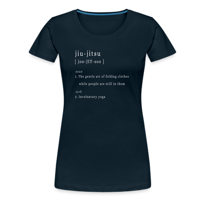 Jiu-jitsu - Women’s T-Shirt - deep navy