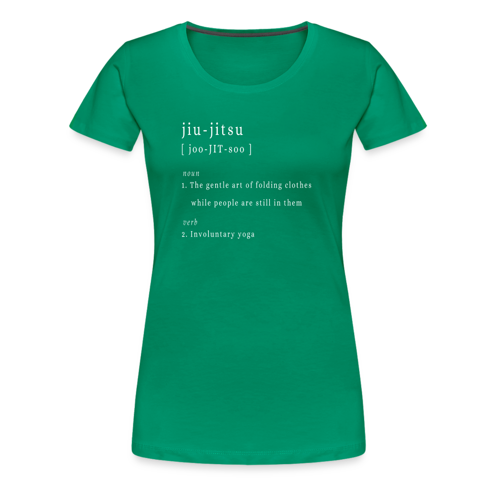 Jiu-jitsu - Women’s T-Shirt - kelly green