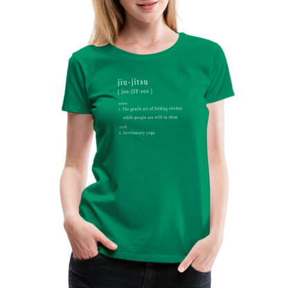 Jiu-jitsu - Women’s T-Shirt - kelly green