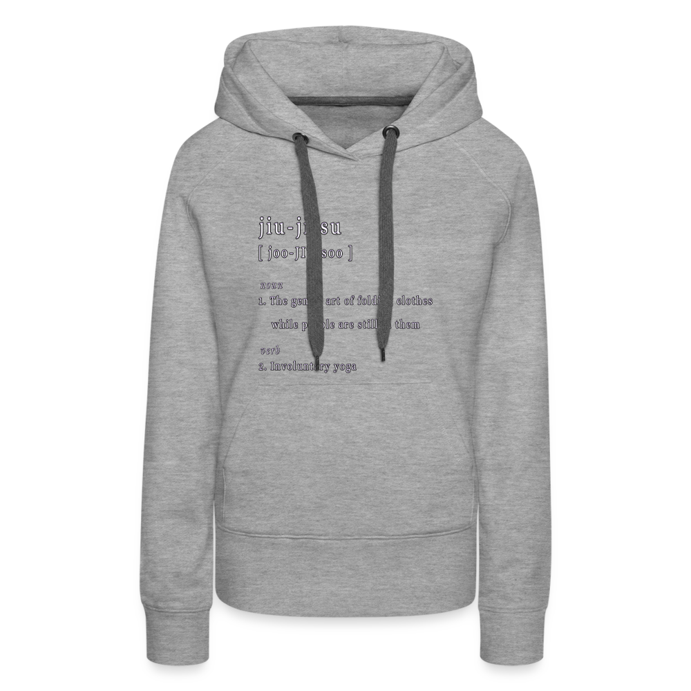 Jiu-jitsu - Women’s Hoodie - heather grey