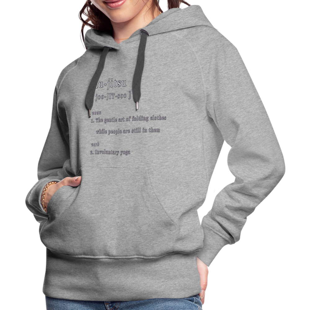 Jiu-jitsu - Women’s Hoodie - heather grey