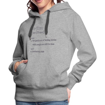 Jiu-jitsu - Women’s Hoodie - heather grey