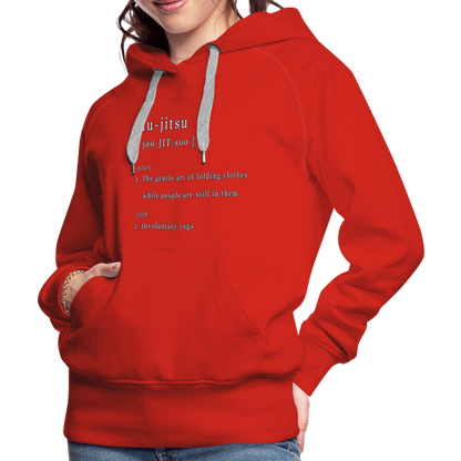 Jiu-jitsu - Women’s Hoodie - red