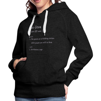 Jiu-jitsu - Women’s Hoodie - charcoal grey