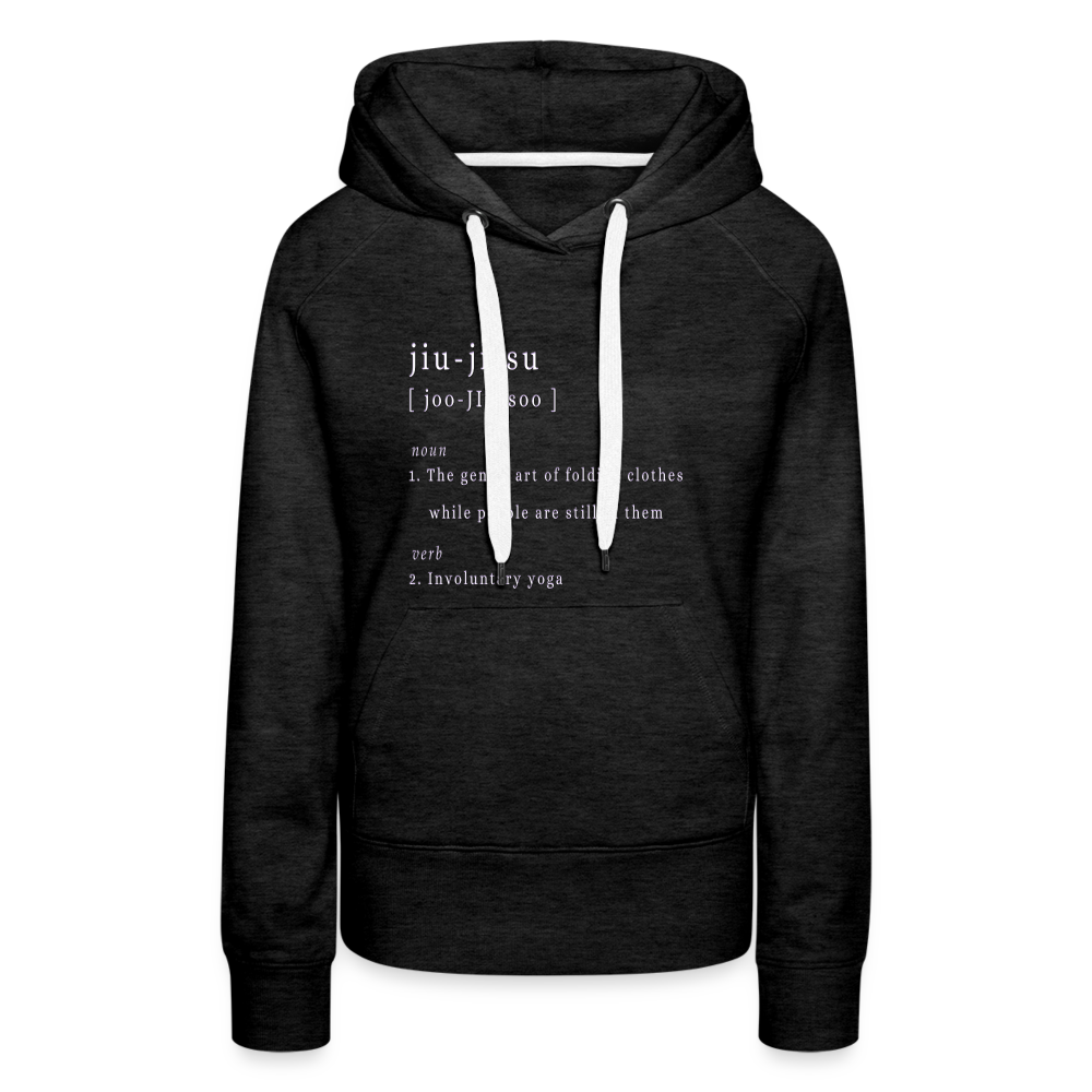 Jiu-jitsu - Women’s Hoodie - charcoal grey