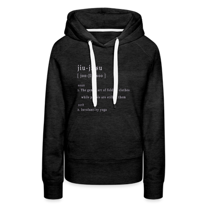 Jiu-jitsu - Women’s Hoodie - charcoal grey