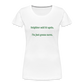 Neighbor - Women’s T-Shirt - Responsibly Sourced - white