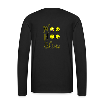 Woo Hoo Shirts - Unisex Long Sleeve T-Shirt - black