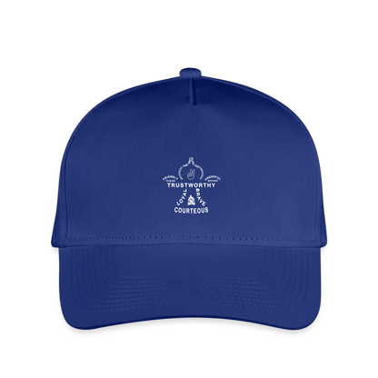 Scout Oath Fleur - Kid's Baseball Cap - royal blue