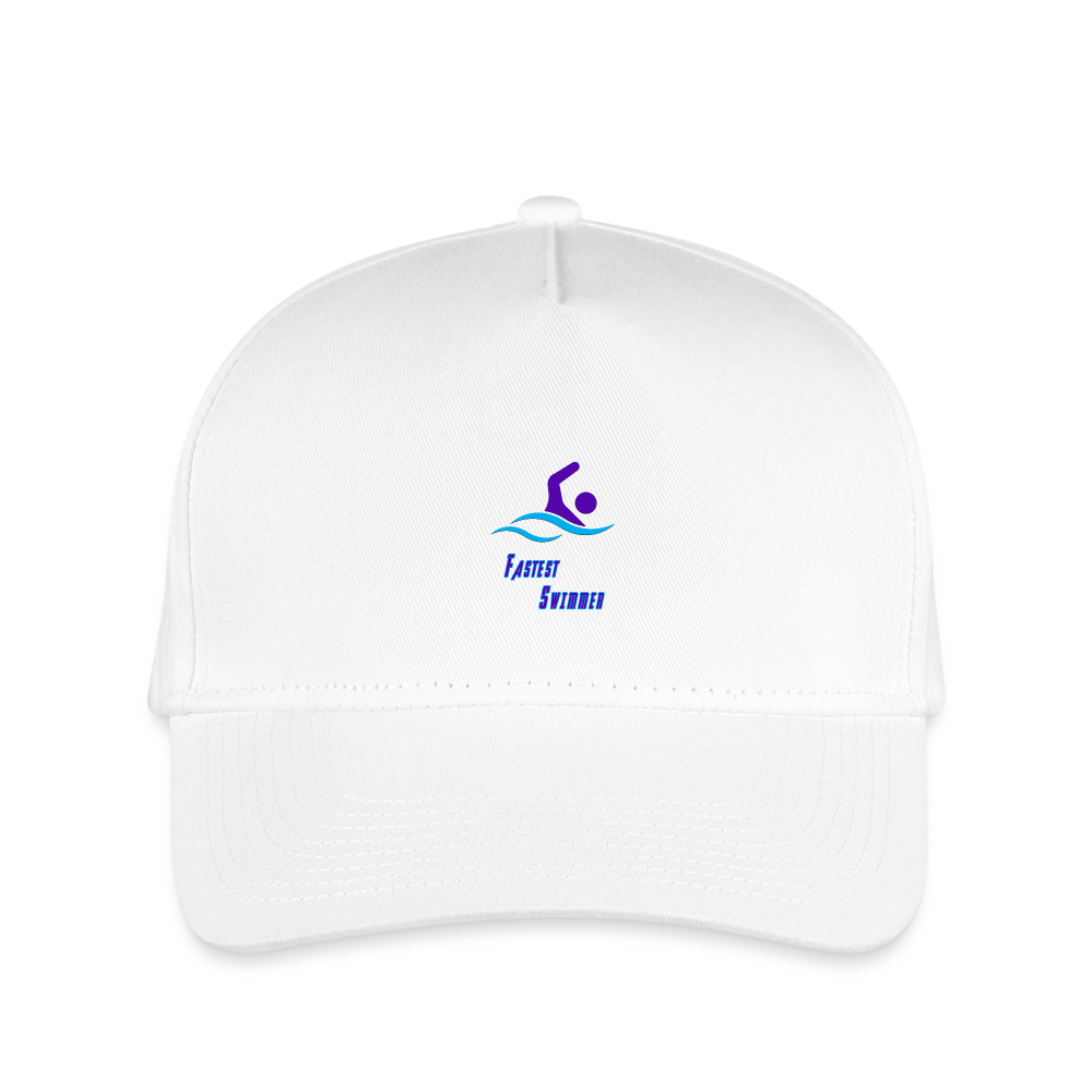 Fastest Swimmer - Kid's Baseball Cap - white